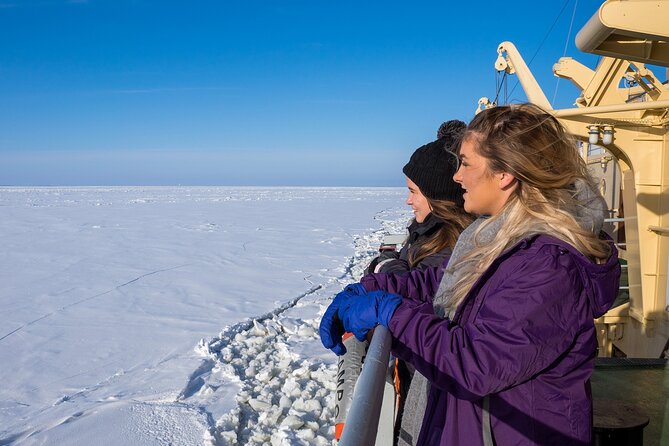 Icebreaker Sampo Cruise with transfer from Rovaniemi - Kemi and the Bothnian Bay, where the ice actually matters