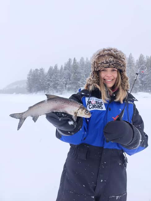 Inari: 2 hour Ice Fishing at Lake Inari - Fishing Gear and Sonar: Why This Session Feels Modern