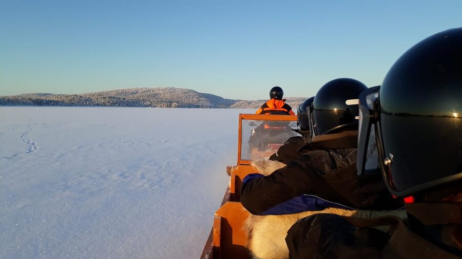 Ivalo: Ice Fishing Tour to Lake Inari, Reindeers & Lunch - Getting Oriented in Ivalo, Then Rolling Out to Koppelo