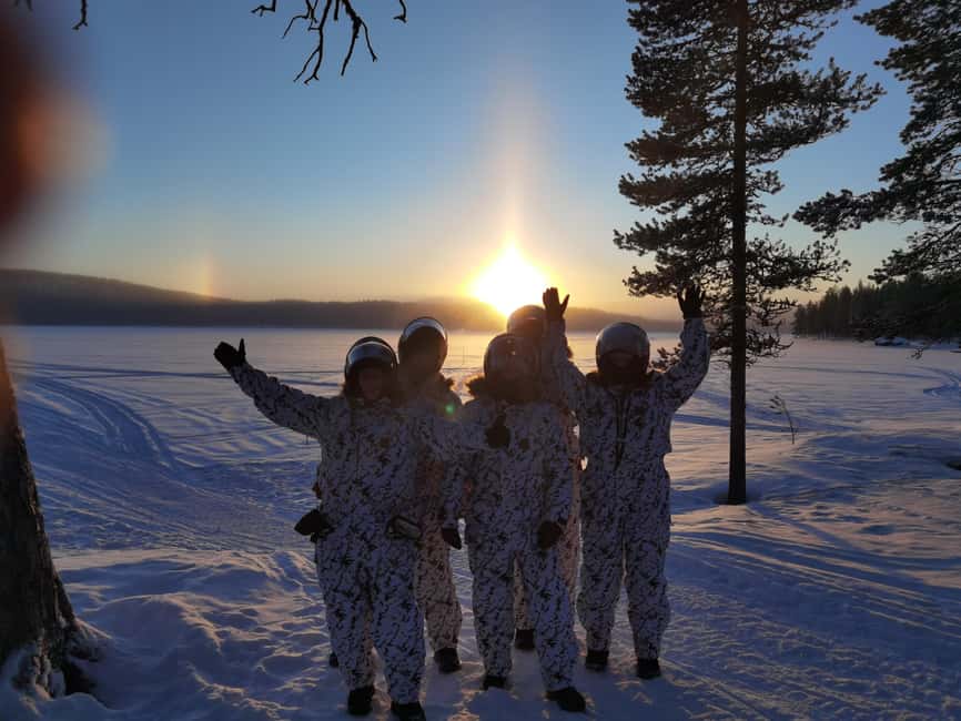 Ivalo: Snowmobile Safari in Hammastunturi Wilderness - Photo Tips for Frozen Lakes, Snowy Forests, and Open Fells