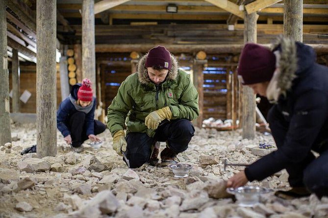 Jewels Of Lapland: Visit to Amethyst Mine in Luosto - The hands-on digging session: time to find your own purple flashes
