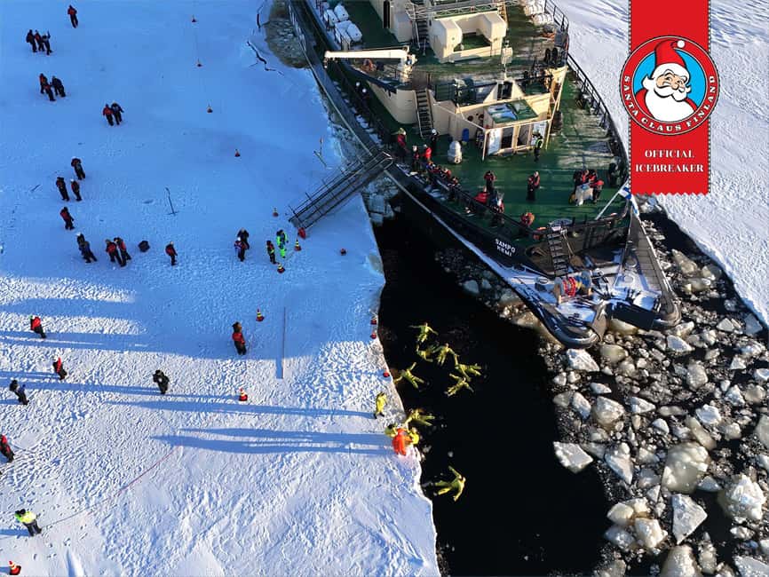 Kemi: Icebreaker Sampo Cruise with Ice Floating - Lunch onboard and the photo add-ons that can be worth it