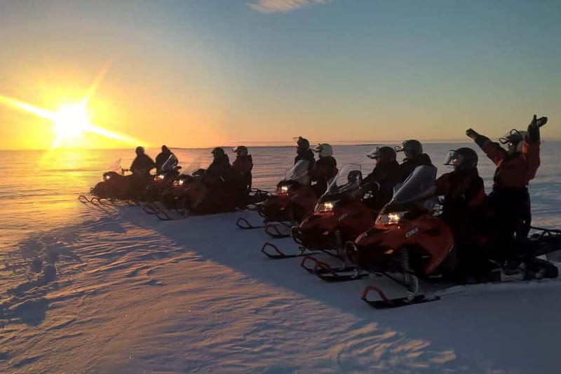 Kemi-Tornio: Sunrise snowmobile safari - Frozen Sea Sunrise: What You Really Do Out There