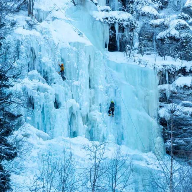 Kemijärvi: Insider Korouoma Frozen Waterfalls Hike - Kemijärvi winter logistics that actually make sense