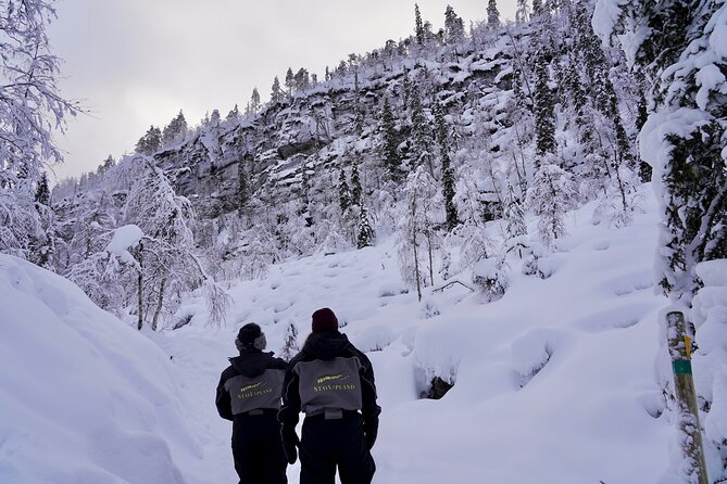 Korouoma Frozen Waterfalls Hike - Walking the Frozen Waterfalls Route in Korouoma