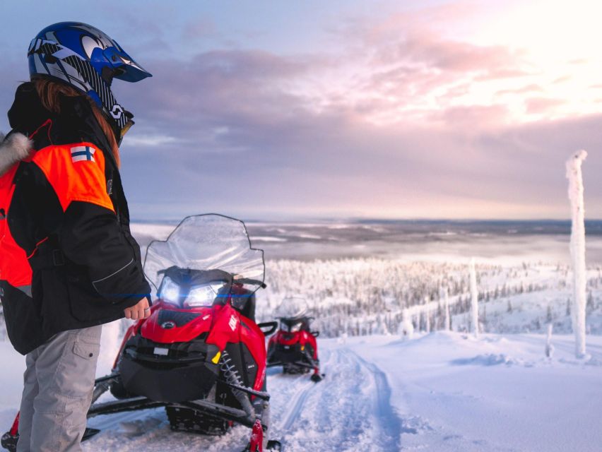 Levi: 4 Hour Snowmobile Safari to the Fells in Levi - Snowmobile Time in Levi: The fells ride is the real draw