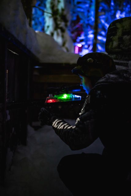 Levi: Arcandia | Outdoor Laser Tag + Park Side - Timing and what to wear for the 2.5 hour block