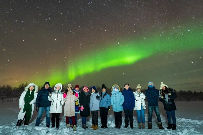 Levi: Aurora Borealis Tour and Stargazing Experience - Warm shelter breaks and optional snowshoe steps