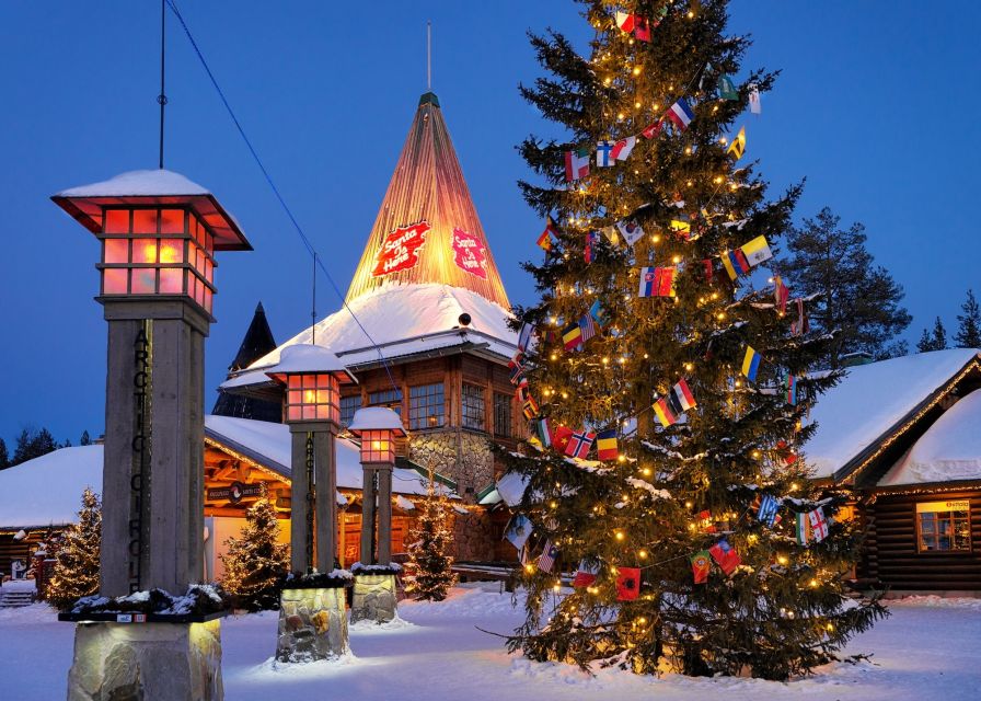 Levi: Day Trip to Santa Claus Village with Lunch - Santa Claus Village: Shopping, Post Office, Arctic Circle Moments