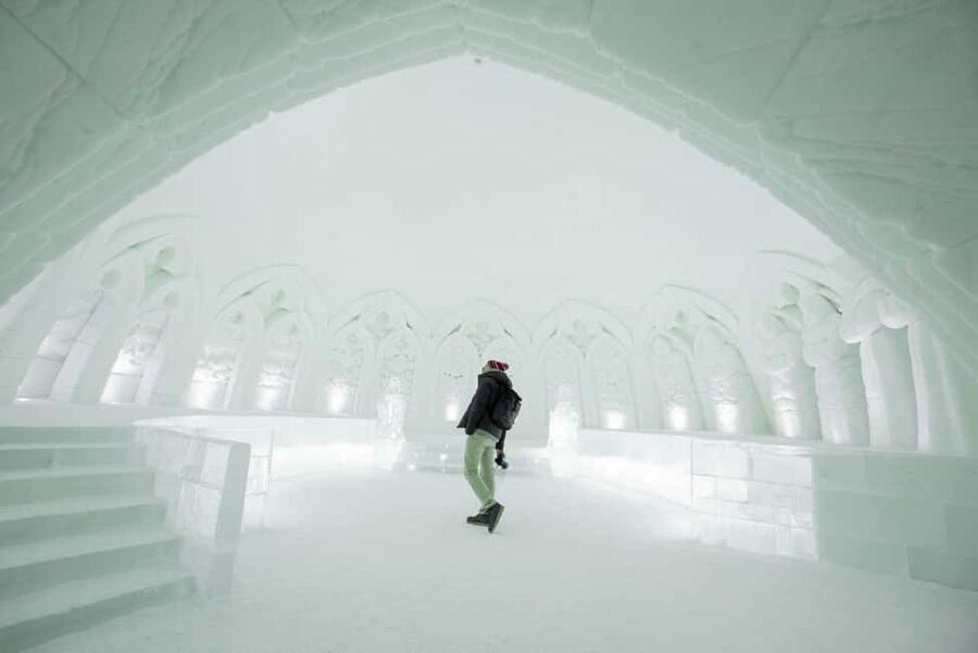 Levi: Guided Trip to Lainio SnowVillage - Lainio SnowVillage: what “rebuilt every winter” means in real life
