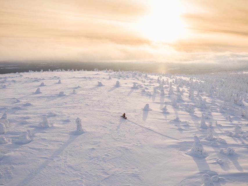 Levi: Ice Fishing by Snowmobile - Getting there in Levi: pickup timing, what is included, and the license reality
