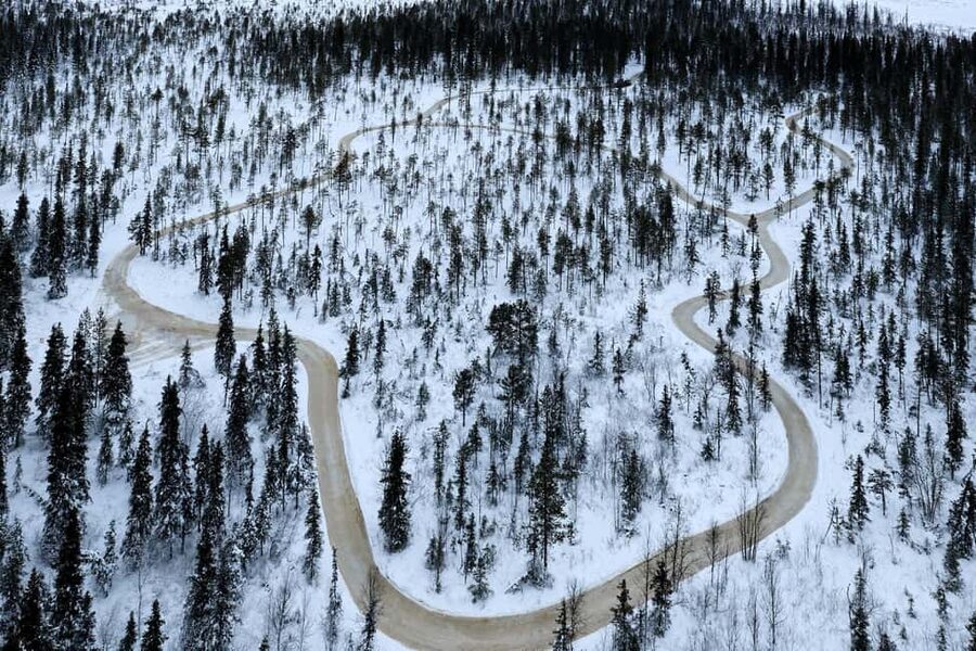 Levi: Lovimainas Arctic Forest Ice Skating (1km) - Several rinks, a guided flow, and space for different speeds