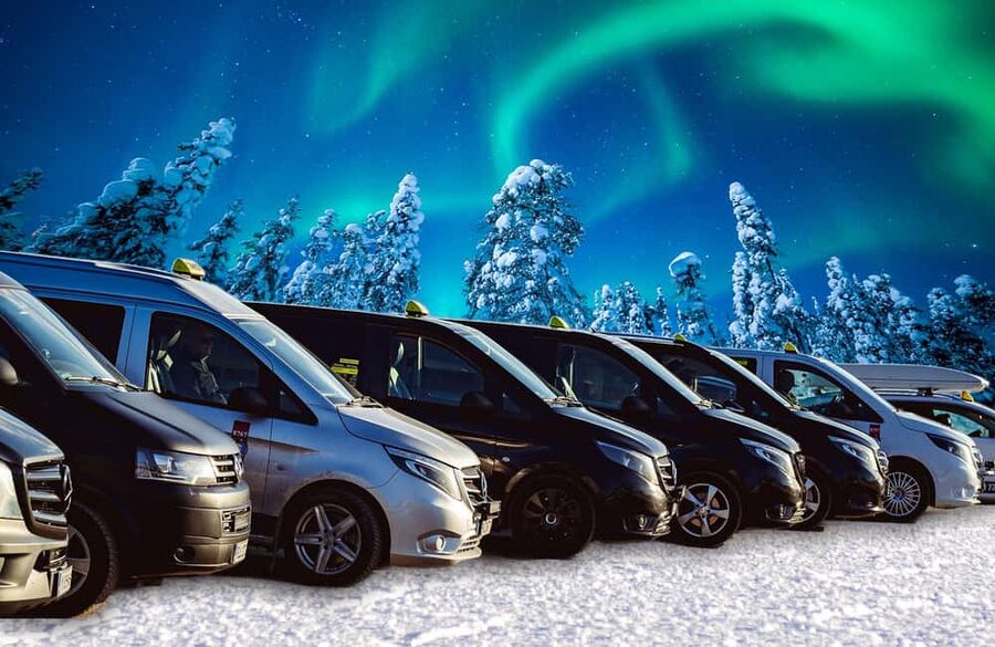 Levi: Northern Lights Hunt with Hot Drink - Two to Three Stops, Not One Quick Look