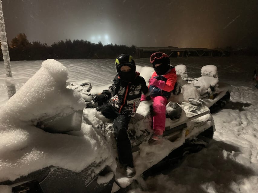 Levi: Northern Lights Snowmobile Safari and Campfire Picnic - When snow is thin or visibility is rough, you still have a solid plan