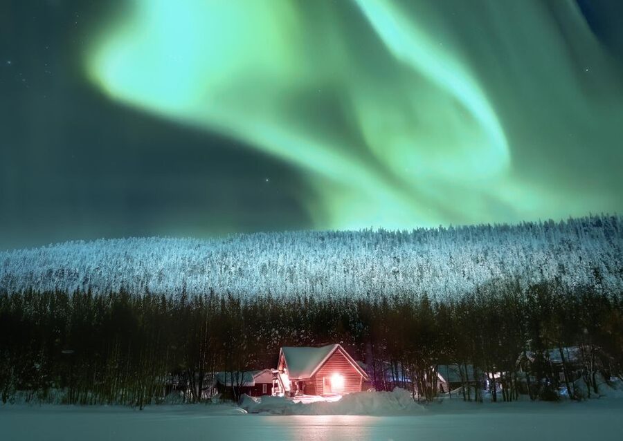 Levi: Northern Lights Snowmobile Tour with Snacks and Drinks - Second ride at night: where aurora watching becomes the main event