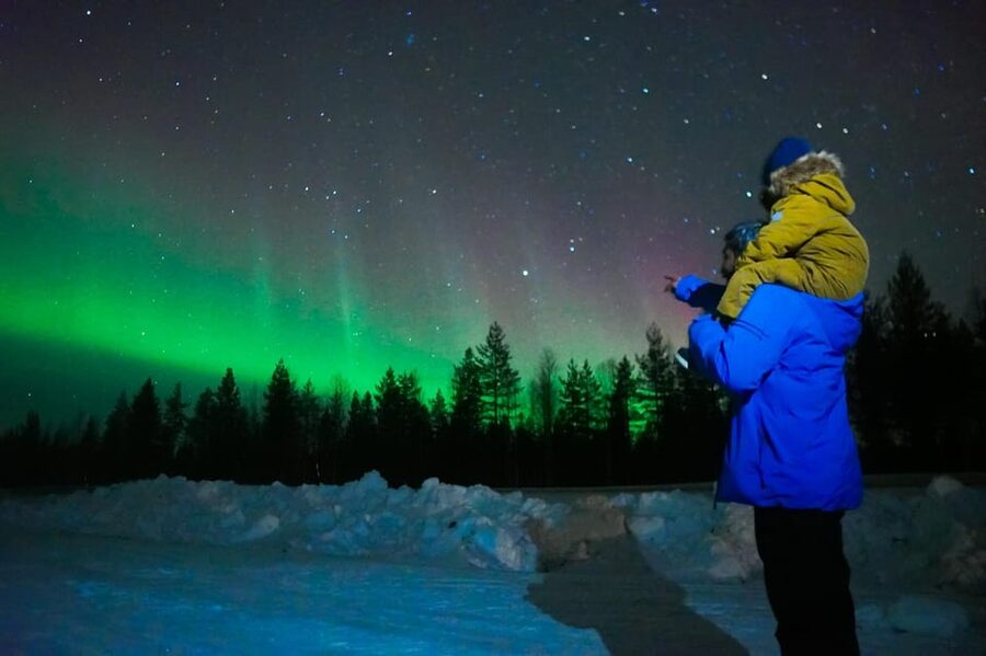 Levi: Northern Lights Tour with Guaranteed Sightings - The 2025 4x4 van setup, comfort at -40°C, and a small-group vibe
