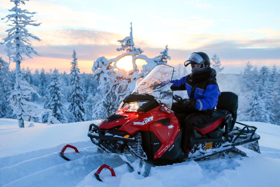 Levi: Snowmobile Safari for Adults - Gear and Comfort: Winter Clothing Is Included, Your Job Is Simple