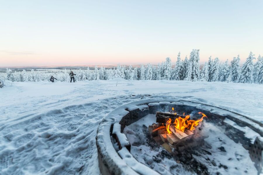 Levi: Snowshoe Adventure in the Wilderness - The core experience: deep snow hiking with real freedom