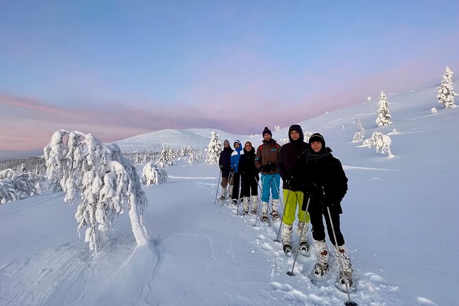 Levi: Snowshoeing adventure in the National Park - On the trail: how snowshoes make deep snow manageable