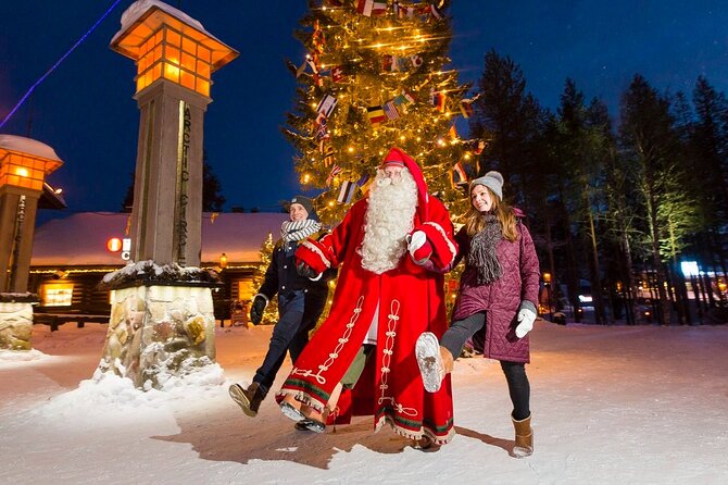 Meet Santa Claus & Santa's Reindeer Ride & Greet Huskies - Pickup and Timing, Including the 12km Rule