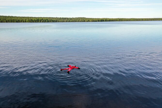 Midnight Sun Floating Experience in Forest Lake - Pickup from Rovaniemi: easy start, one less headache