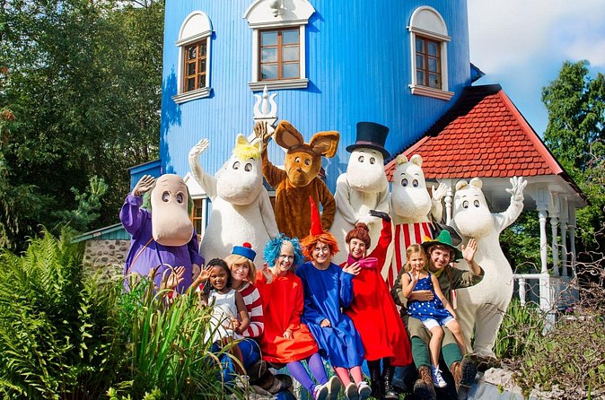 Moominworld Finland Entry Ticket - Weather, walking, and practical comfort in a foresty park