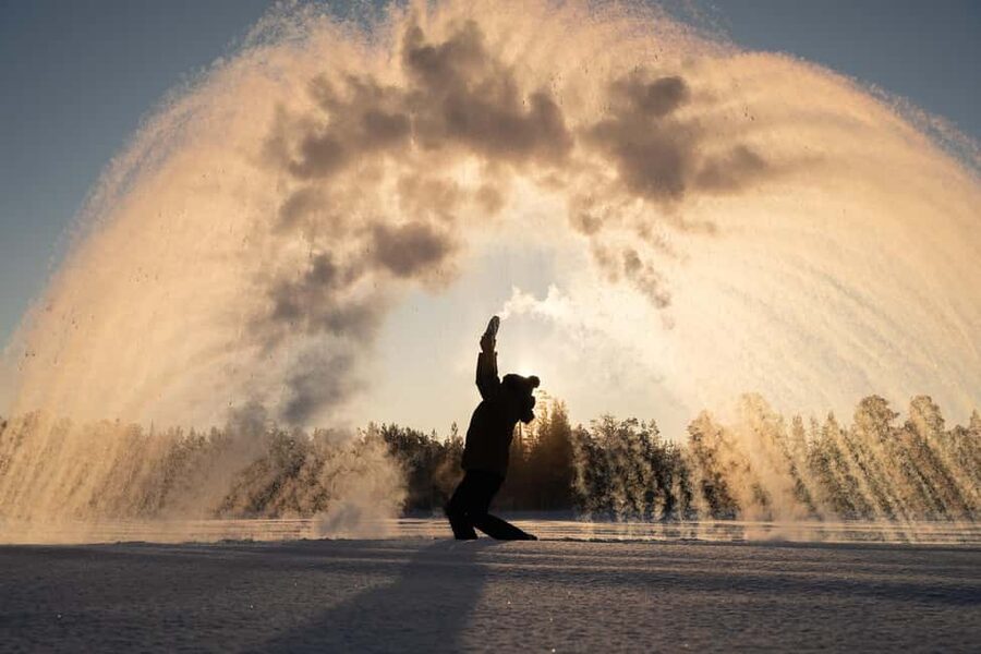 Muotkantunturi Park, Inari - Snowshoeing Experience - Starting at the reception: how the first moments set the tone