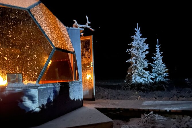 Northern Lights dinner in a Glass Igloo - Price and value at about $321 per person