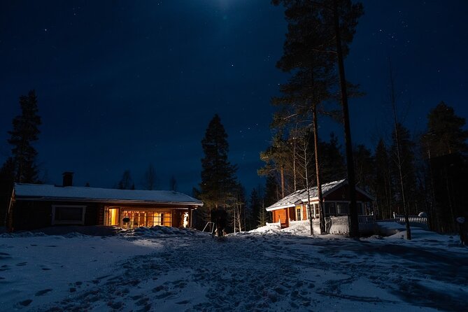 Northern Lights Hunting in Lappish old cottage - Weather reality check: all-weather operation, but dress for the cold like you mean it