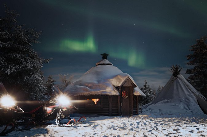 Northern lights safari by snowmobile - What the ride feels like: excitement, plus the reality of bumps