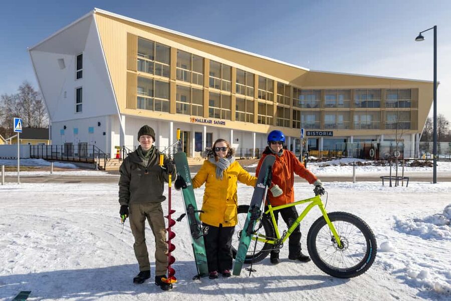 Oulu: Arctic Sea Bike Experience - Frozen Sea Fatbiking at Nallikari, Right Beside Oulu