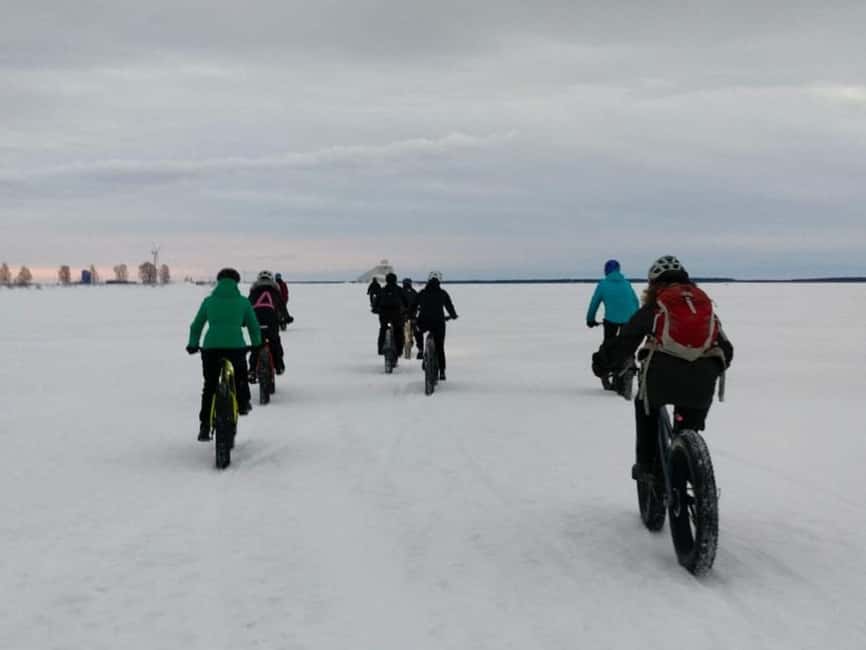 Oulu: Arctic Sea Bike Experience - Where You Start: Nallikari Experience Center by the Seaside