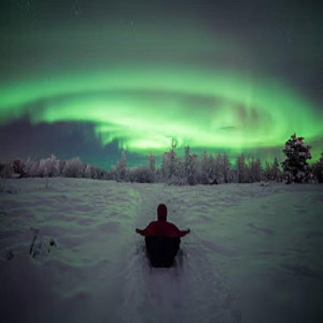 Polar Night Snowshoe Trek - Language Options and What That Means on a Dark Walk