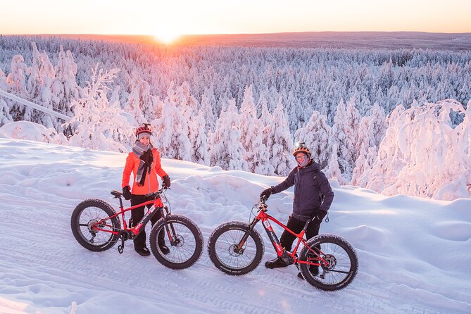 Private Electric Fat Bike Winter Tour in Rovaniemi - Tottorakka lift station: the steep bit, then the big views