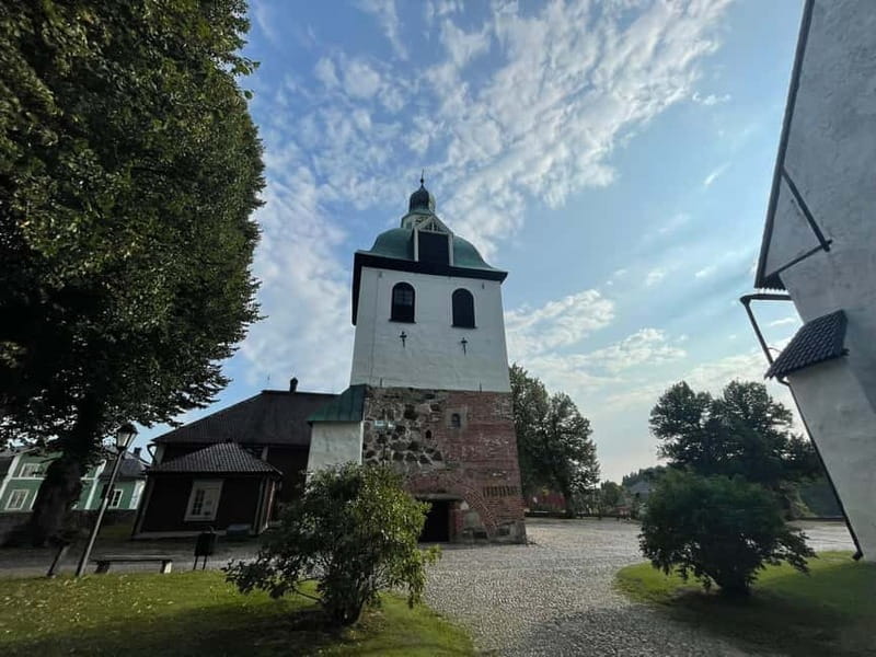 Private Medieval Porvoo by Car from Helsinki - Old Porvoo on foot: uneven streets, Cathedral stops, and Edelfelt details