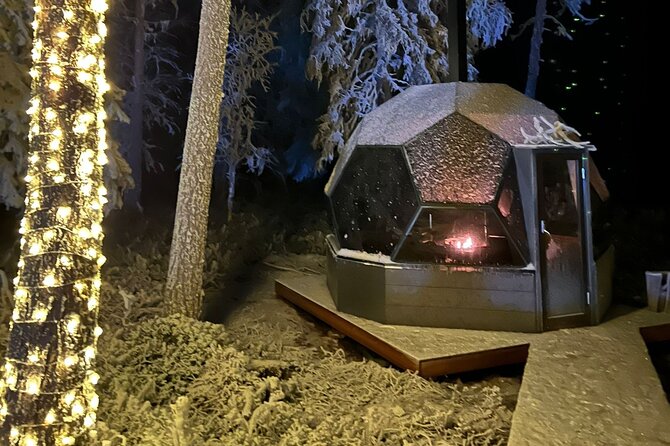 PRIVATE Party dinner in a Glass Igloo Under Northern Lights - Timing and Transfers: Making Sense of the 3-Hour Window
