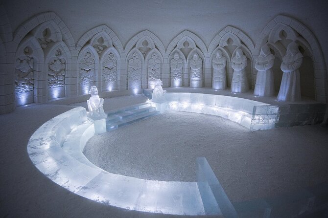 Private: Visit Snow Village Ice Exhibition - The Ice Castle Experience: Snow and Ice Art With Room-by-Room Clarity