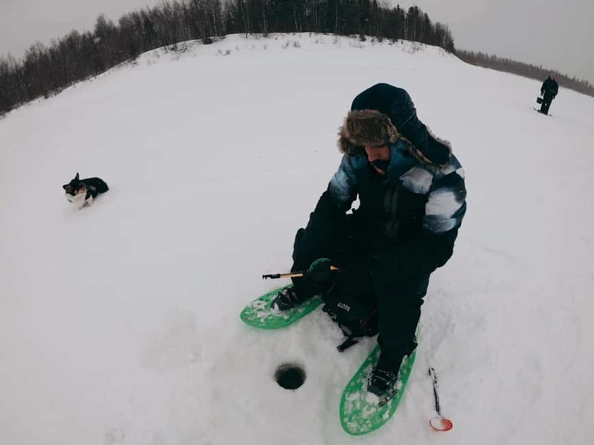 Pyhä: Ice Fishing Experience at Frozen Lake - Gear, cold, and what you should bring so the 2 hours feel good