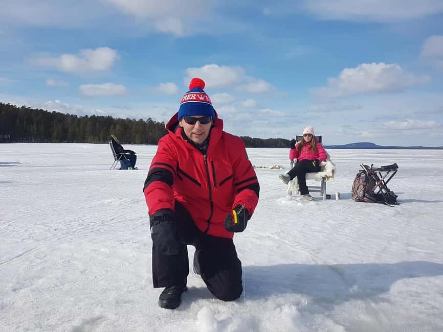 Pyhä: Ice Fishing Experience at Frozen Lake - Who should book this ice fishing session in Pyhä