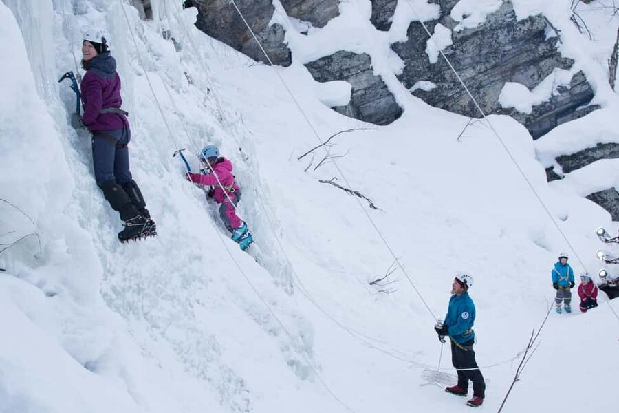 Pyhätunturi: Kid's Ice Climbing Adventure in Finnish Lapland - The Walk to Tajukangas: Quick Steps, Less Time Cold-Stressed