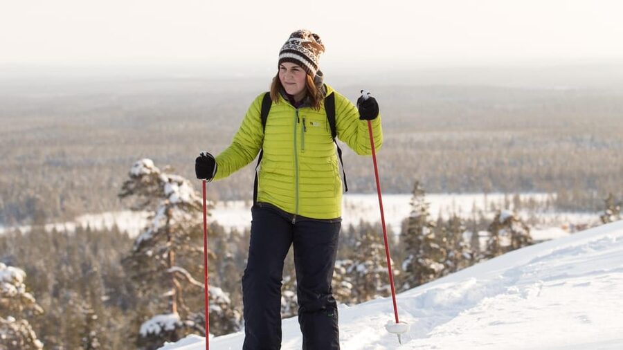 Pyhätunturi: Scenic Snowshoeing Tour in Finnish Lapland - PyhäExpress chair lift: the fastest path to Pyhä Fell views