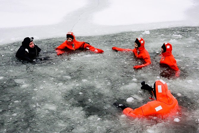 Redrib survival suit experience - Instructor Focus: Sea Rescue, Hypothermia, and Ice Behavior