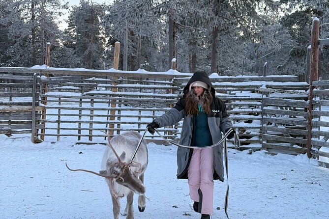 Reindeer Husbandry with Snowmobile Sleigh Ride and Cabin Lunch - Gear checklist: thermal jackets and mittens, but not trousers
