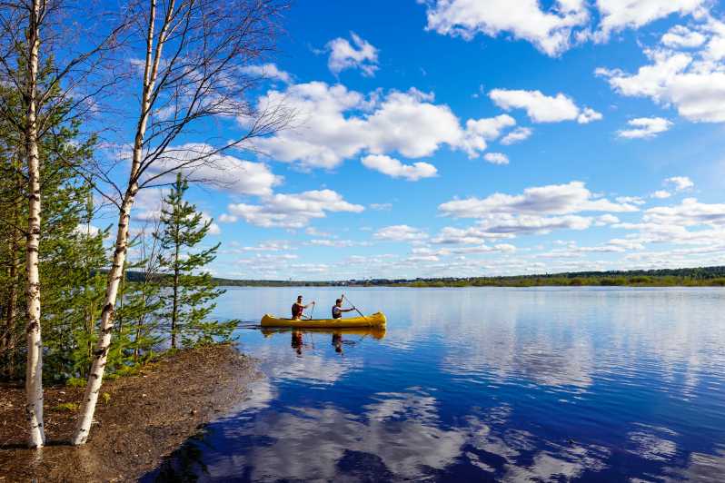 Rovaniemi: All-Day Canoe Adventure - Lake to Inlet, Rocky Edges, and a Return With Flow
