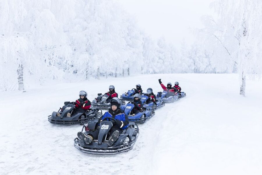 Rovaniemi: Arctic Ice Karting Tour - Racing setup, 500 meters of passing and drifting
