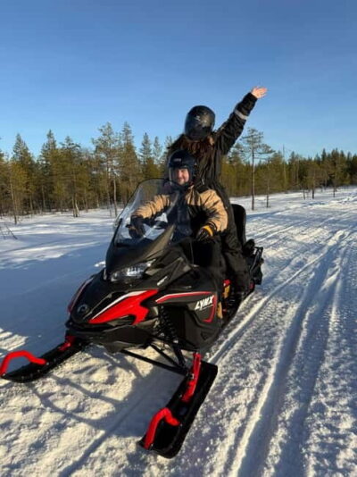 Arctic Snowmobiling Ride with Local Guide