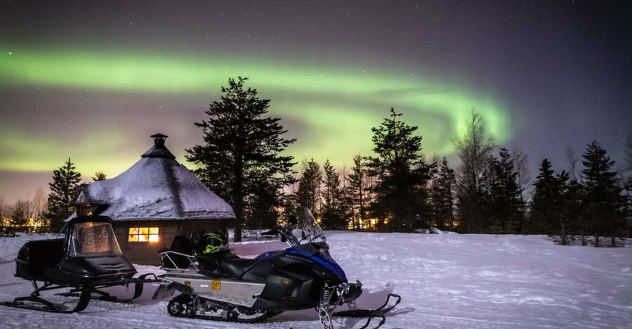 Rovaniemi: Aurora Borealis Snowmobile Safari with Campfire - Pickup points in Rovaniemi, and how to start the night already ready