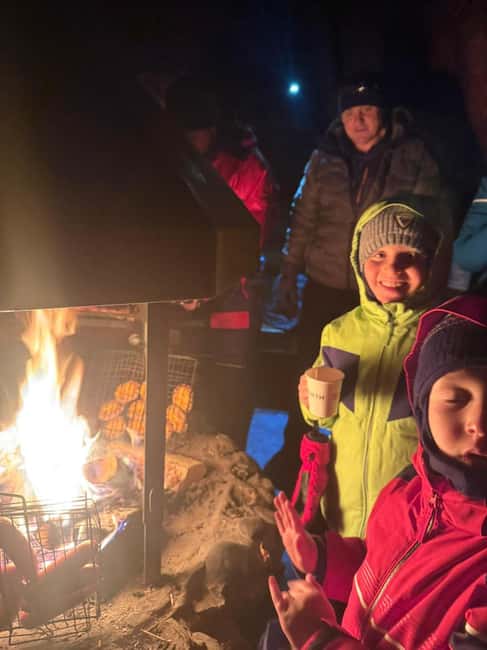 Rovaniemi Aurora Fire & Flavour — Arctic Gastronomy Tour - Aurora photos with a guide who keeps hunting
