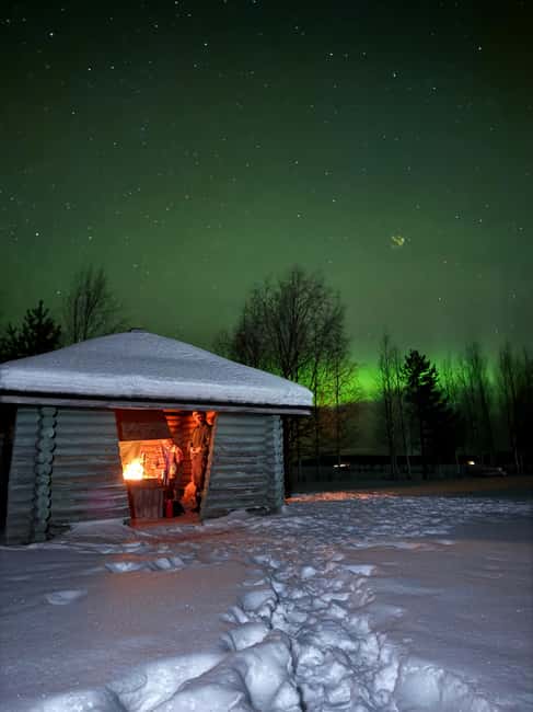 Rovaniemi: Aurora hunting and a fireside BBQ experience - The route and the “remote stops” that matter