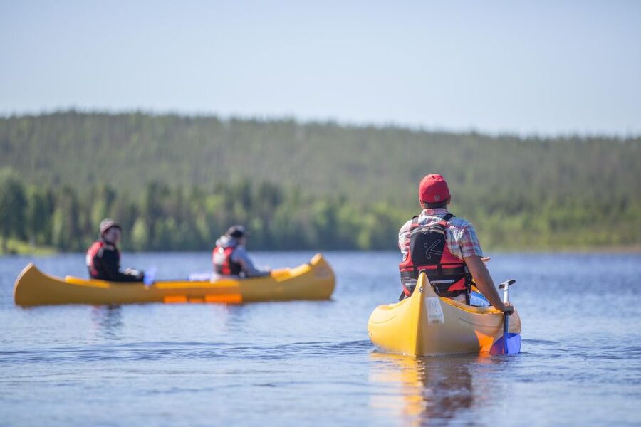 Rovaniemi: Authentic Reindeer Farm & Canoeing - Canoeing on a Quiet Lap: From Paddle Basics to Peaceful Paddling